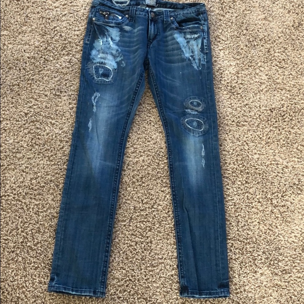 Express re rock jeans